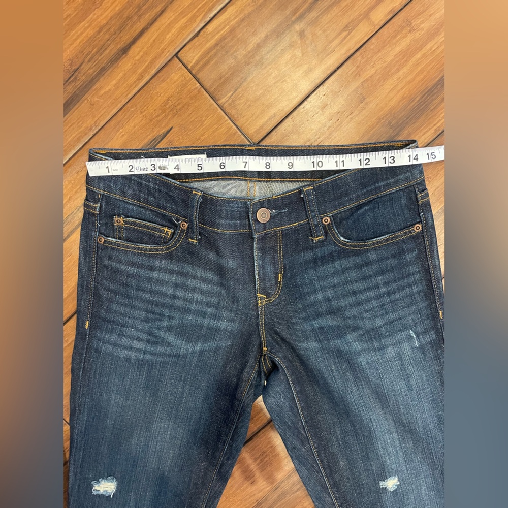 New 1969 Gap destructed vintage wash always skinny - Picture 6 of 9